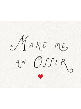 Reasonable Offers Accepted